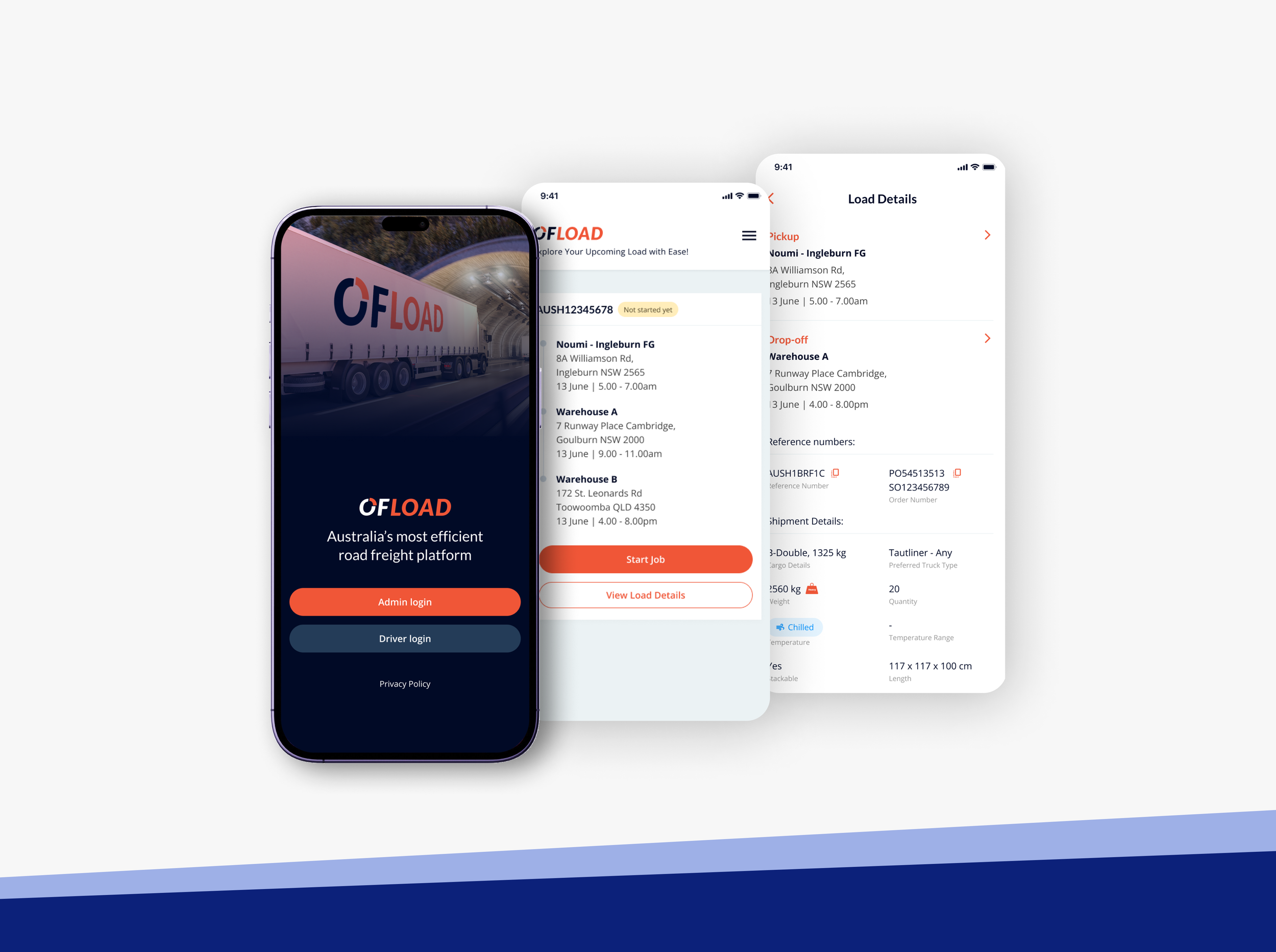 Truck Driver Mobile App